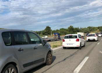 La consigne sur les autoroutes métropolitaines : lever le pied. Crédit DR