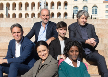 Les six membres du groupe écologiste et citoyen de la majorité municipale marseillaise ont signé la tribune (crédit : groupe écologiste et citoyen Twitter)