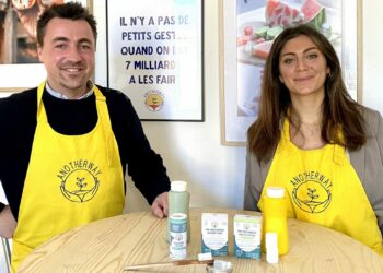 Samuel Olichon et Valentine Torres