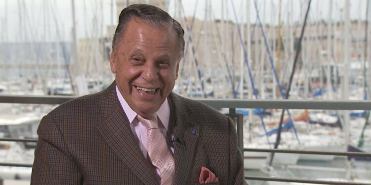 Michel Montana est l'emblématique fondateur de la Marseillaise à pétanque (Crédit Twitter Jérémy Bacchi)