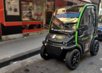 À Marseille, la société Wesk a déployé 50 véhicules via son service d'autopartage Shaary (crédit : Rémi Liogier)