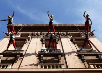 Les cordistes de Profil (Crédit DR)