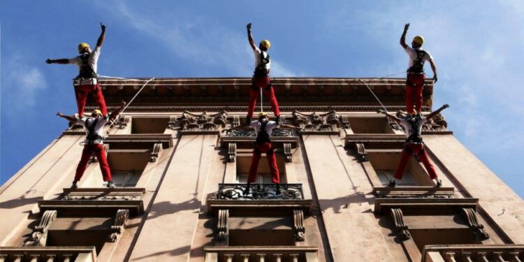 Les cordistes de Profil (Crédit DR)