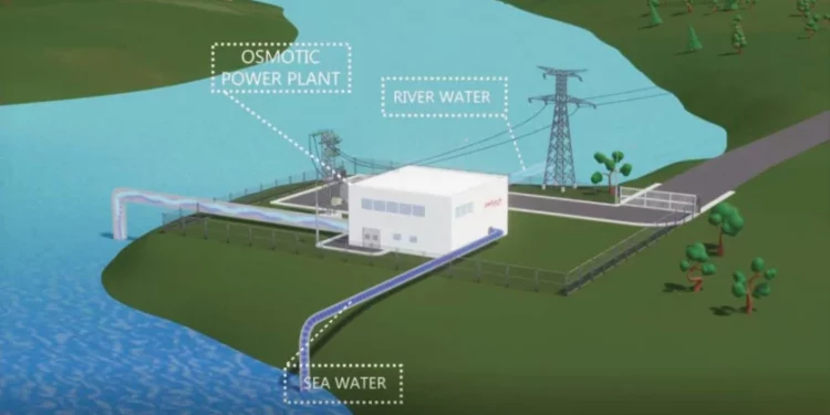 Une centrale osmotique va être installée sur le delta du Rhône (crédit : Sweetch Energy)