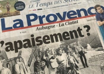La une de La Provence édition Aubagne La Ciotat
