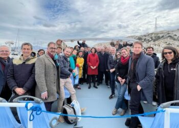 Claire Pitollat, à Marseille, lundi 14 mars (crédit : Claire Pitollat)
