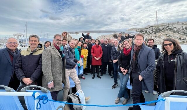 Claire Pitollat, à Marseille, lundi 14 mars (crédit : Claire Pitollat)