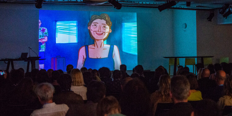 Un film d'animation. diffusé lors de Cartoon Next Marseille (Crédit Gomet'/JYD)