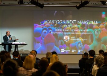 Cartoon Next à Marseille a rassemblé l'écosystème du secteur de l'animation (Crédit JYD/Gomet')