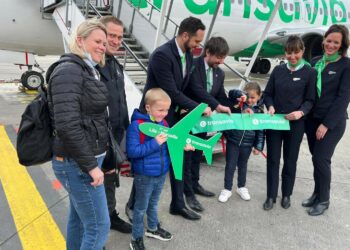Le vol inaugural Lille Marseille de Transavia (Crédit Transavia)