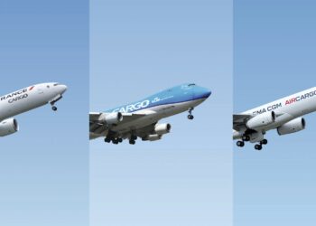 Les flottes d'avions cargos d'Air France KLM et CMA CGM sous une même alliance (Crédits DR)