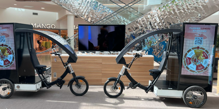 [Communication] Le vélo led publicitaire, un média nouvelle génération lancé à Marseille