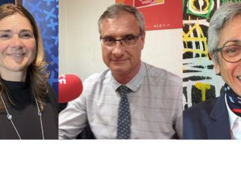 Sabine Calba, Serge Bornarel, Colette Weizman, de gauche à droite (Crédits DR)