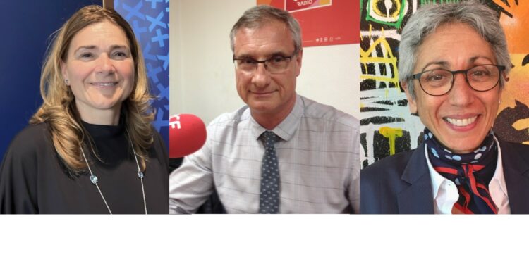 Sabine Calba, Serge Bornarel, Colette Weizman, de gauche à droite (Crédits DR)