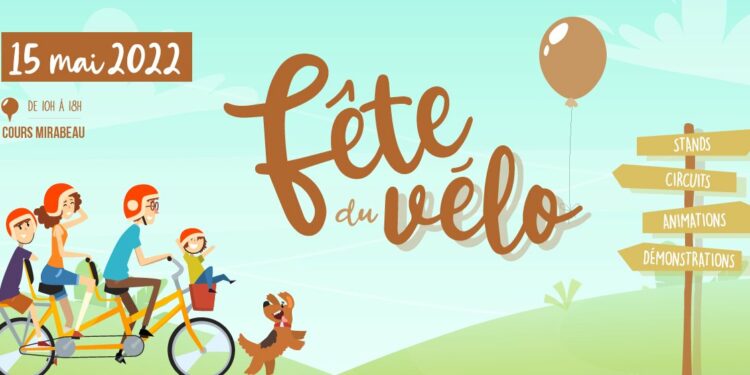 La Fête du vélo fait son retour le 15 mai à Aix-en-Provence !