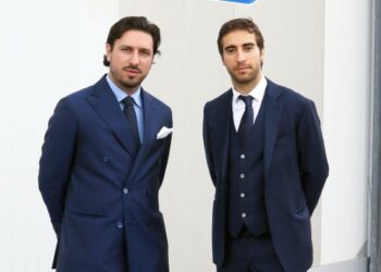 Mathieu Flamini (à droite) et Pasquale Granada, les cofondateurs de BF Chemicals (Crédit DR)