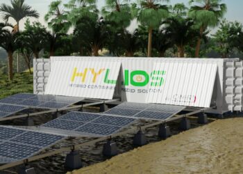 La mini centrale Hylos de CMR Group opérationnelle en deux jours dans des zones difficiles d'accès (Crédit CMR Group).