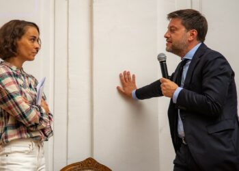 Jane Bouvier et Benoît Payan (Crédit JY Delattre)