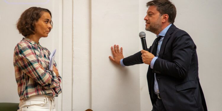 Jane Bouvier et Benoît Payan (Crédit JY Delattre)