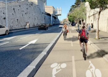 piste cyclable Catalans