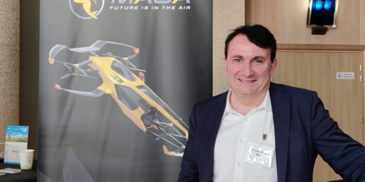 Christian Pineau, CEO de Maca (crédit : RL)