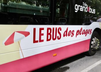 Le nouveau bus des plage