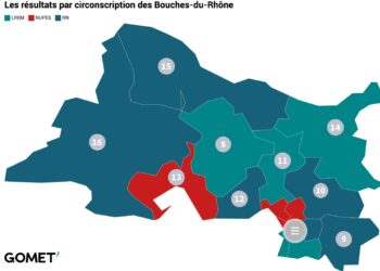 Législatives 2022 : les résultats définitifs à Marseille et dans les Bouches-du-Rhône