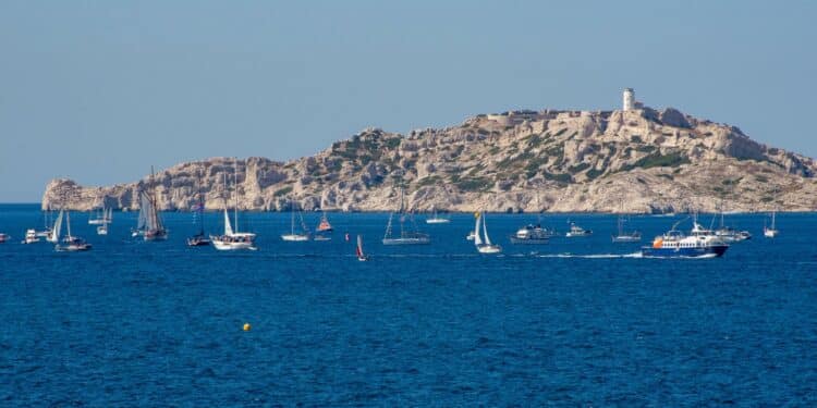 Les îles du Frioul au large de Marseille (Crédit Gomet'/JYD)