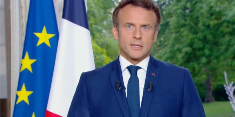 Emmanuel Macron mercredi 22 juin 2022 (Capture d'écran)