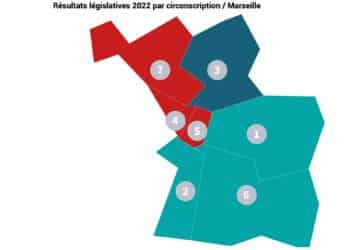 Nupes, Ensemble ! et le RN, la nouvelle carte politique de Marseille