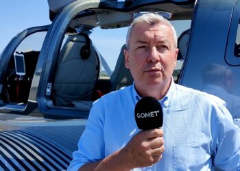 Jean-François Ballin, le patron de la compagnie Revolution'Air (Crédit Gomet'/RL)