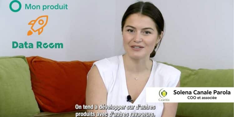 Solena Canale Parola dans la Data Room (Crédit Gomet')