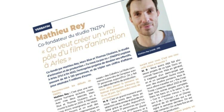 Mathieu Rey (TNZPV) : « On veut créer un vrai pôle d’animation à Arles »