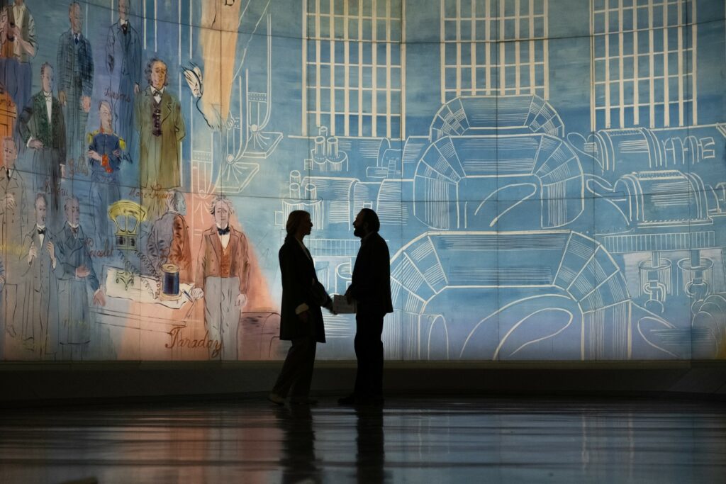 Chronique d'une liaison passagère projetée mardi 5 juillet au théâtre Silvain (crédit Pyramide Distribution)