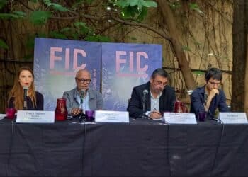 Les organisateurs de la 33e édition du FID Marseille (Crédit AB)