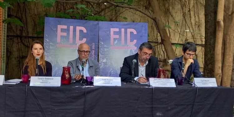 Les organisateurs de la 33e édition du FID Marseille (Crédit AB)