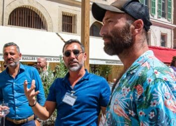 Les associés du projet des Grandes Halles (Crédit MG)