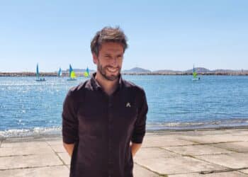 Tony Estanguet, président de Paris 2024 jeudi 7 juillet 2022 à la Marina du Roucas blanc (crédit : Rémi Liogier)