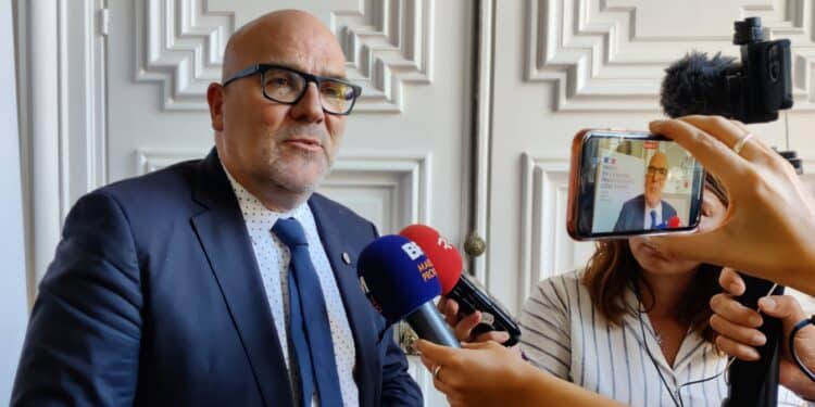 Bruno Bonnell, secrétaire général à l'investissement en charge de France 2030 (crédit : Rémi Liogier)