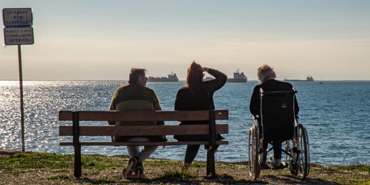 Le golfe de Fos vu de Port de Bouc (Crédit JYD/Gomet')