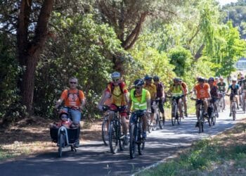 Les parcours cyclables à Istres et aux alentours se multiplient (crédit Les vélos des étangs)