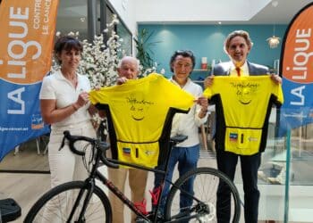 De gauche à droite, Magali Maugeri, Pierre Garosi, Serges Salfati, Jean-Raphaël Fernandez (crédit : Rémi Liogier)