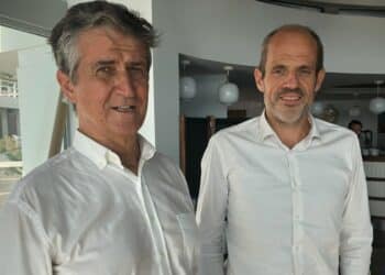 Frank Paoli et Alxandre Flageul d'Ambition Capital (Crédit Gomet'/JFE)