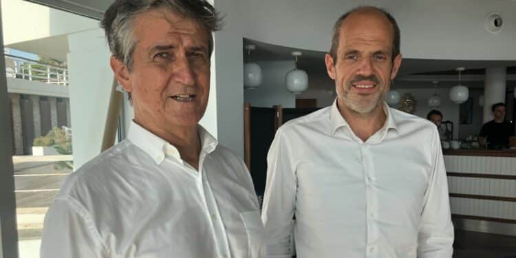 Frank Paoli et Alxandre Flageul d'Ambition Capital (Crédit Gomet'/JFE)