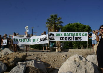 Navires de croisières : une manifestation à La Ciotat