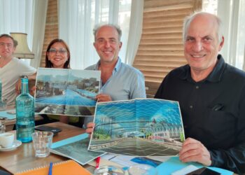 De gauche à droite, Jord Duval, Lydia Frentzel, Sébastien Barles et Richard Hardoin (crédit : RL)