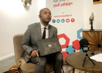 Eric Chenut, le président de la Mutualité française (Crédit Gomet'/JFE)