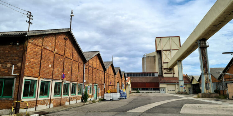 Usine de Saint-Louis Sucre à la Cabucelle (15e)