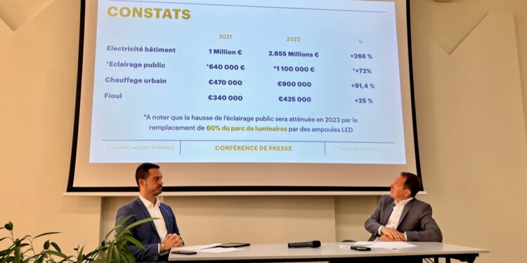 Choc de sobriété énergétique à Salon-de-Provence