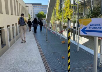 Journée d'accueil sur le campus d'Aix-en-Provence (Crédit Gomet'/GG)